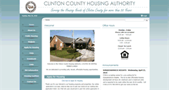 Desktop Screenshot of clintoncountyhousing.com