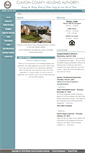 Mobile Screenshot of clintoncountyhousing.com